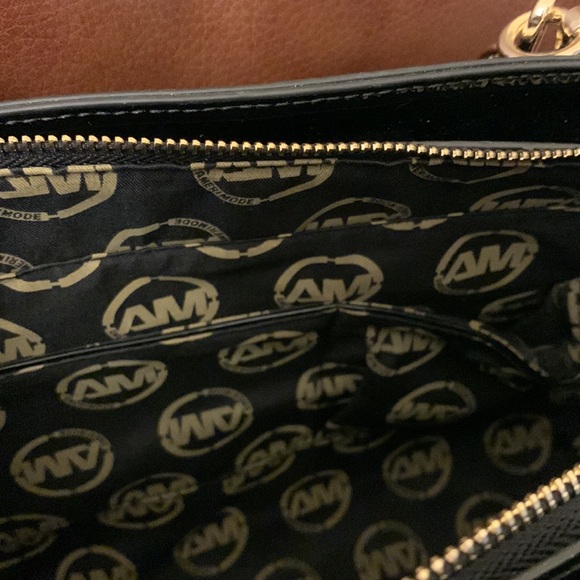 ameri mode black viper purse with straps and dust bag - Picture 7 of 11